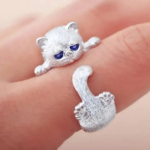 Säädettävä Kitten Sormus