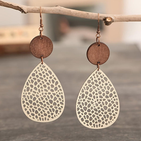 Lacy Kyynel Cutout Roikkuva Korvakorut