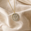 Lavish Sunflower Zirkonia Kaulakoru