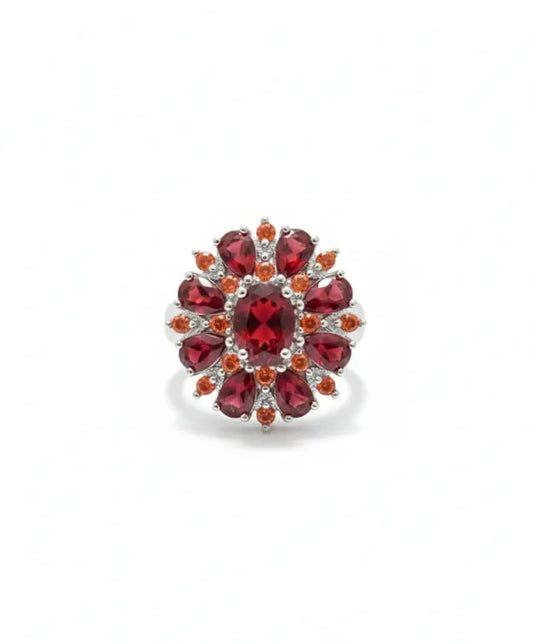 Sormus Scarlet Petal | Kulta