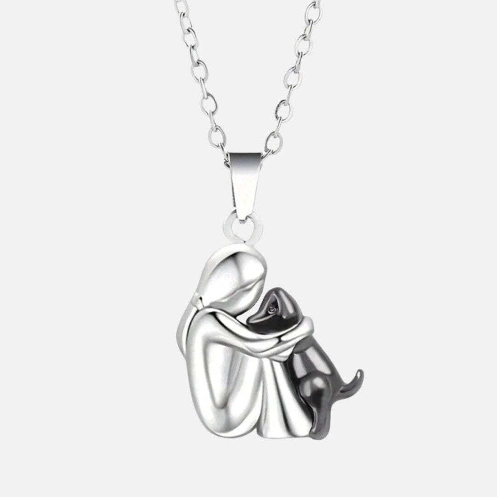 " Forever Your Sydän " Dog Hug Riipuskaulakoru