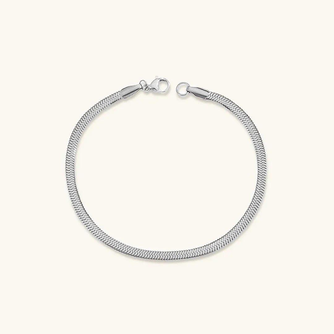 Kiiltävä Vida Herringbone Wristpiece