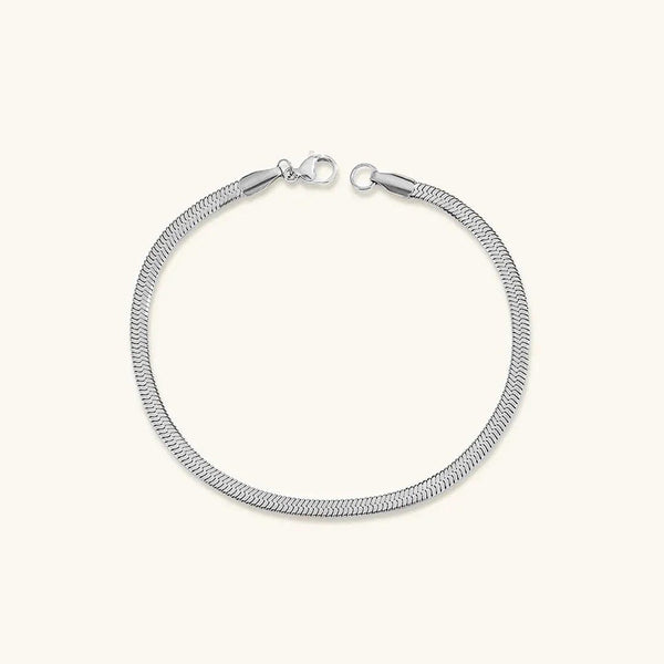 Kiiltävä Vida Herringbone Wristpiece