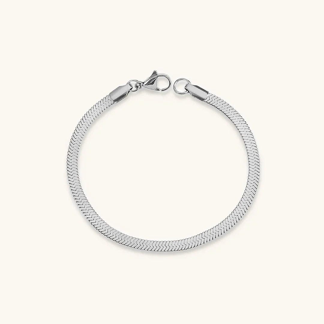 Kiiltävä Vida Herringbone Wristpiece
