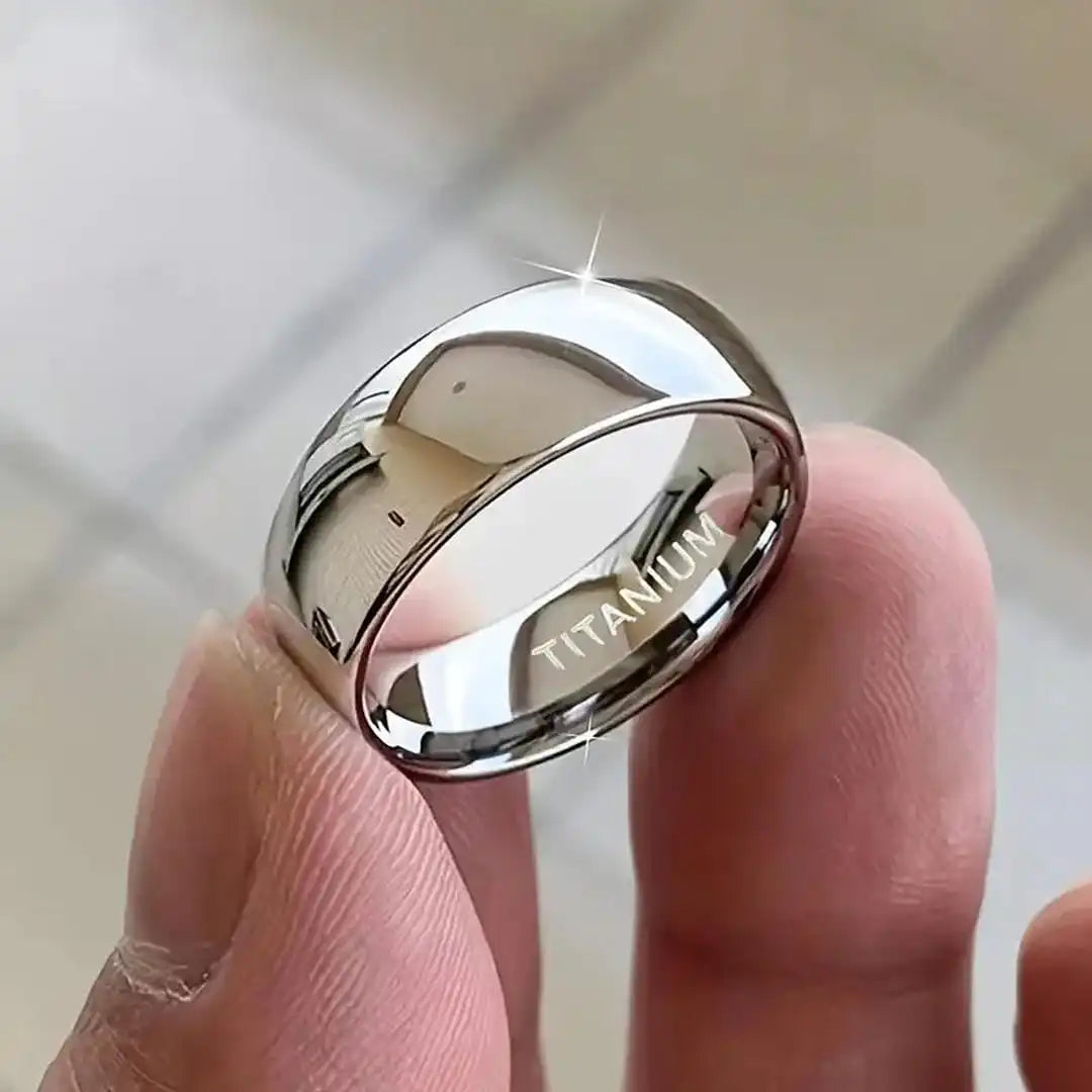 Titanium Steel 6mm Sormus