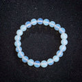 Minimalistinen Hehkuva Kuukivi Bead Rannekoru