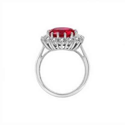 Rubiinisormus Scarlet Crown | Valkokulta
