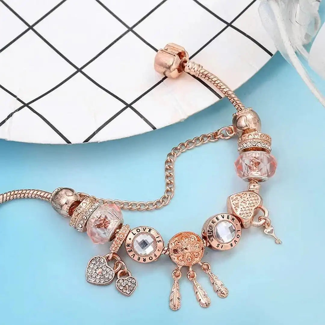 Ruusu Dream catcher Rannekoru Riipukset Included