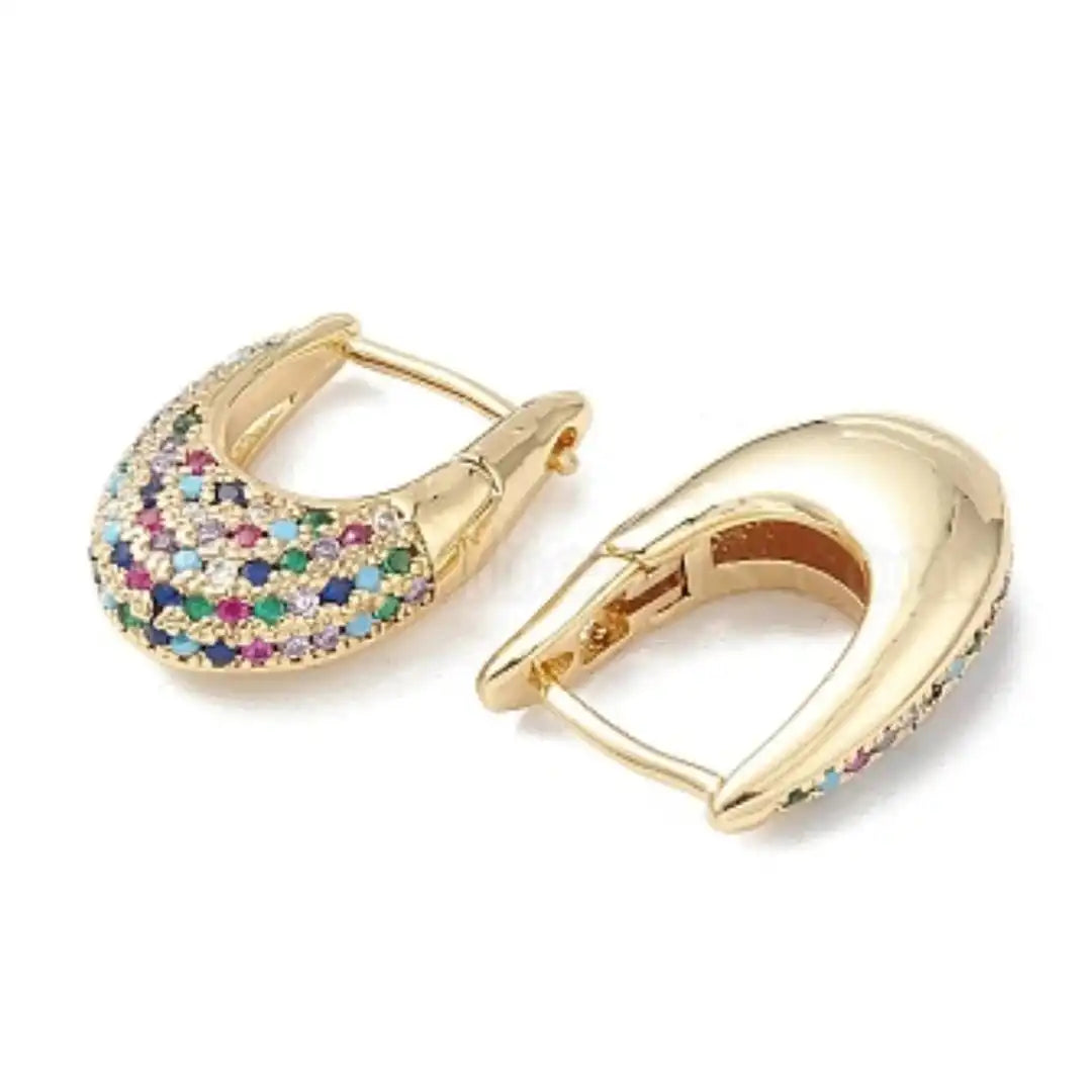 Chic Colorful Kristalli Upotus Korvakorut