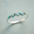 Ajaton Turkoosi Beaded Sormus