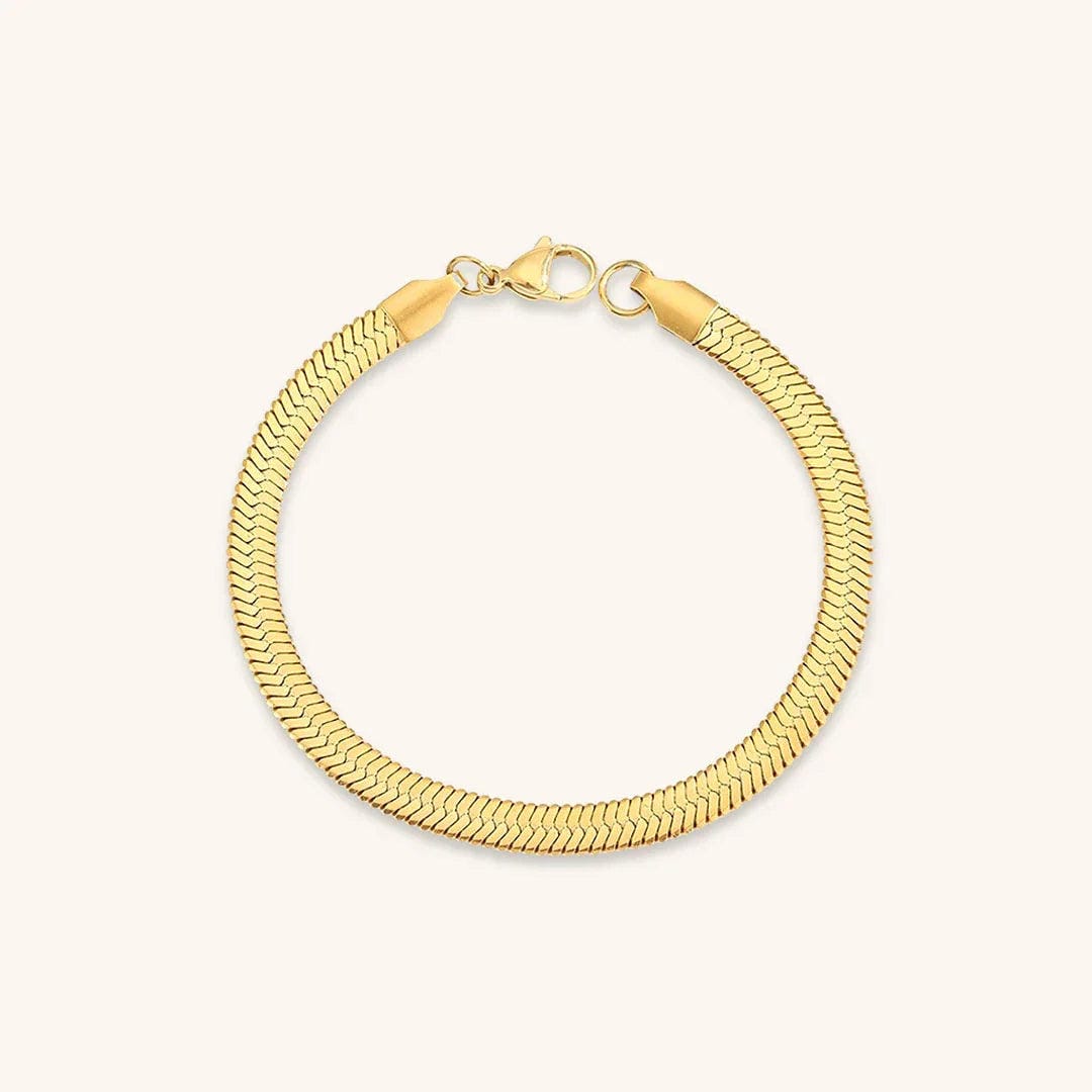 Kiiltävä Vida Herringbone Wristpiece