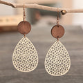 Lacy Kyynel Cutout Roikkuva Korvakorut
