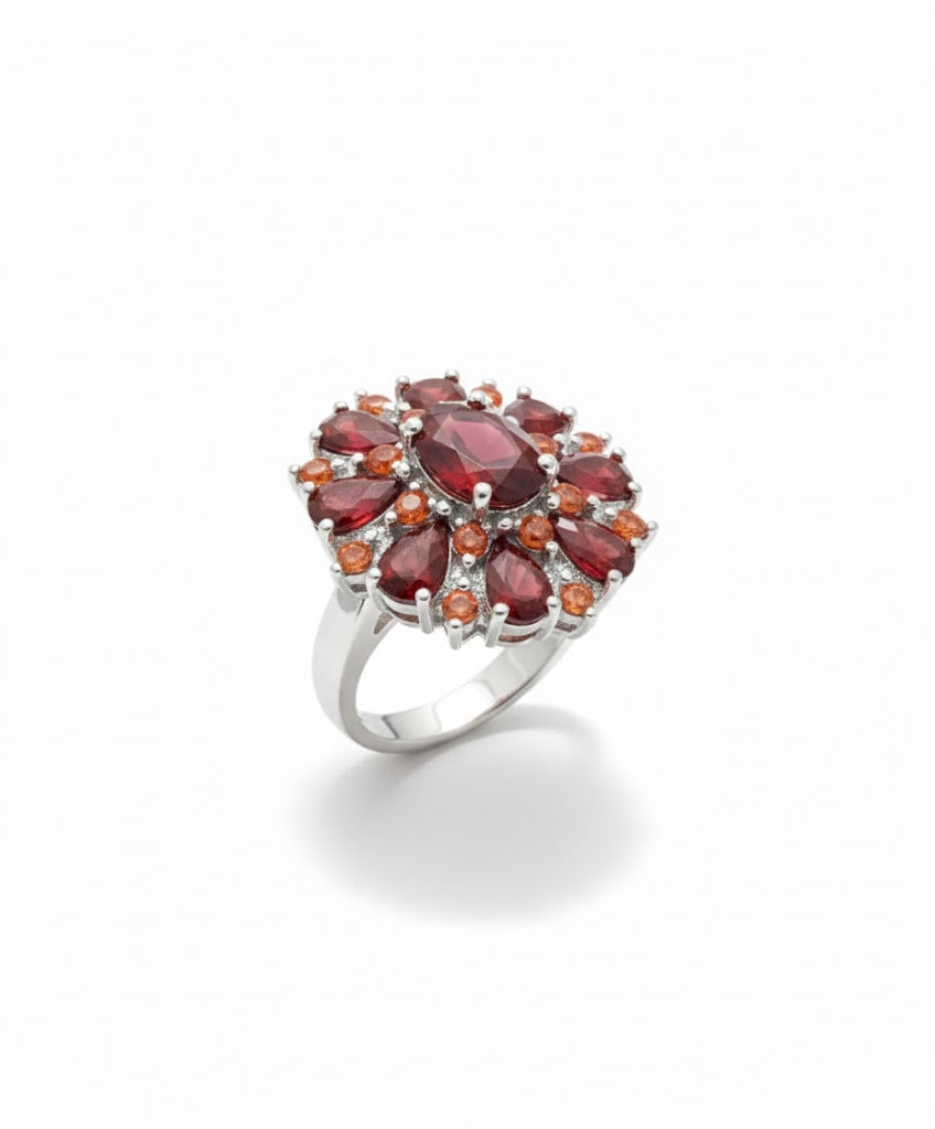 Sormus Scarlet Petal | Kulta